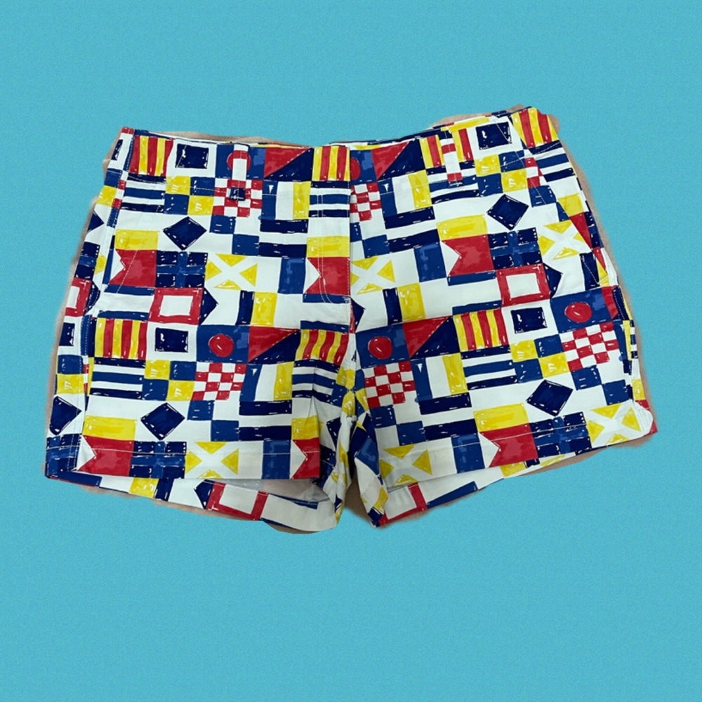 Vineyard vines nautical flag shorts